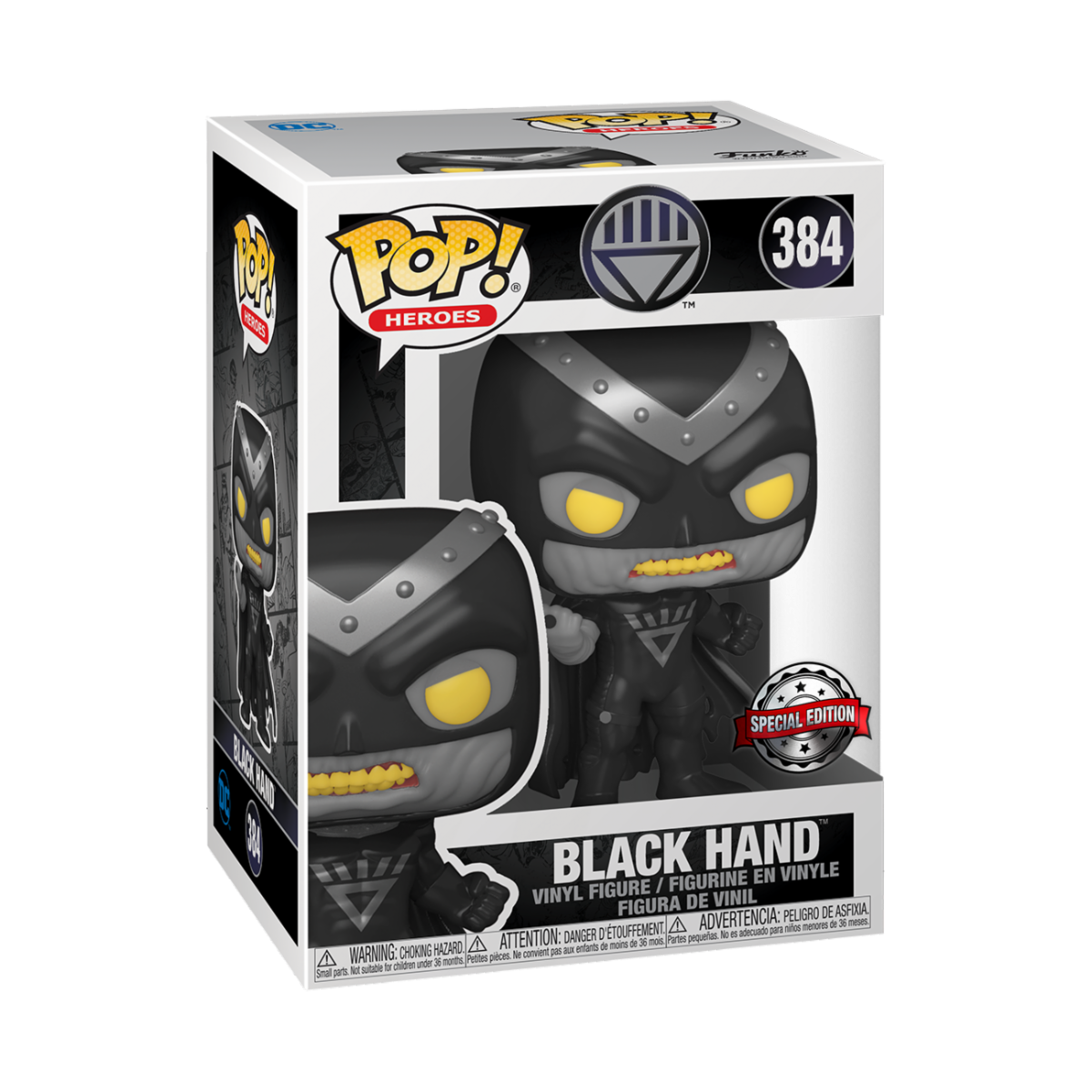 Heroes DC POP! Black Lantern Vinyl Figure 9cm