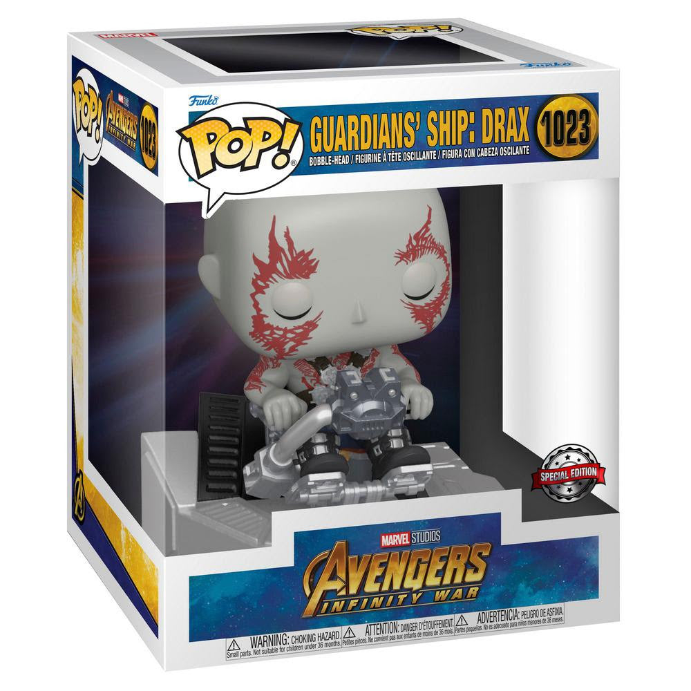 Deluxe POP! Marvel Guardians of the Galaxy Ship- Drax Vinyl Figure 9 cm