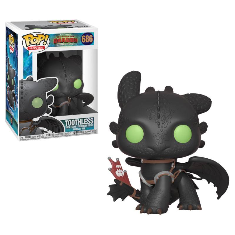 How to Train Your Dragon 3 POP! Vinyl Figure Toothless 9cm