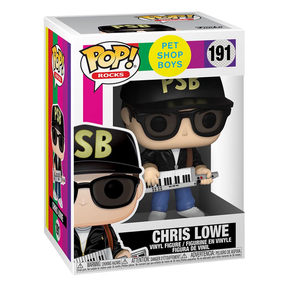 Pet Shop Boys POP! Rocks Vinyl Figure Chris Lowe 9cm