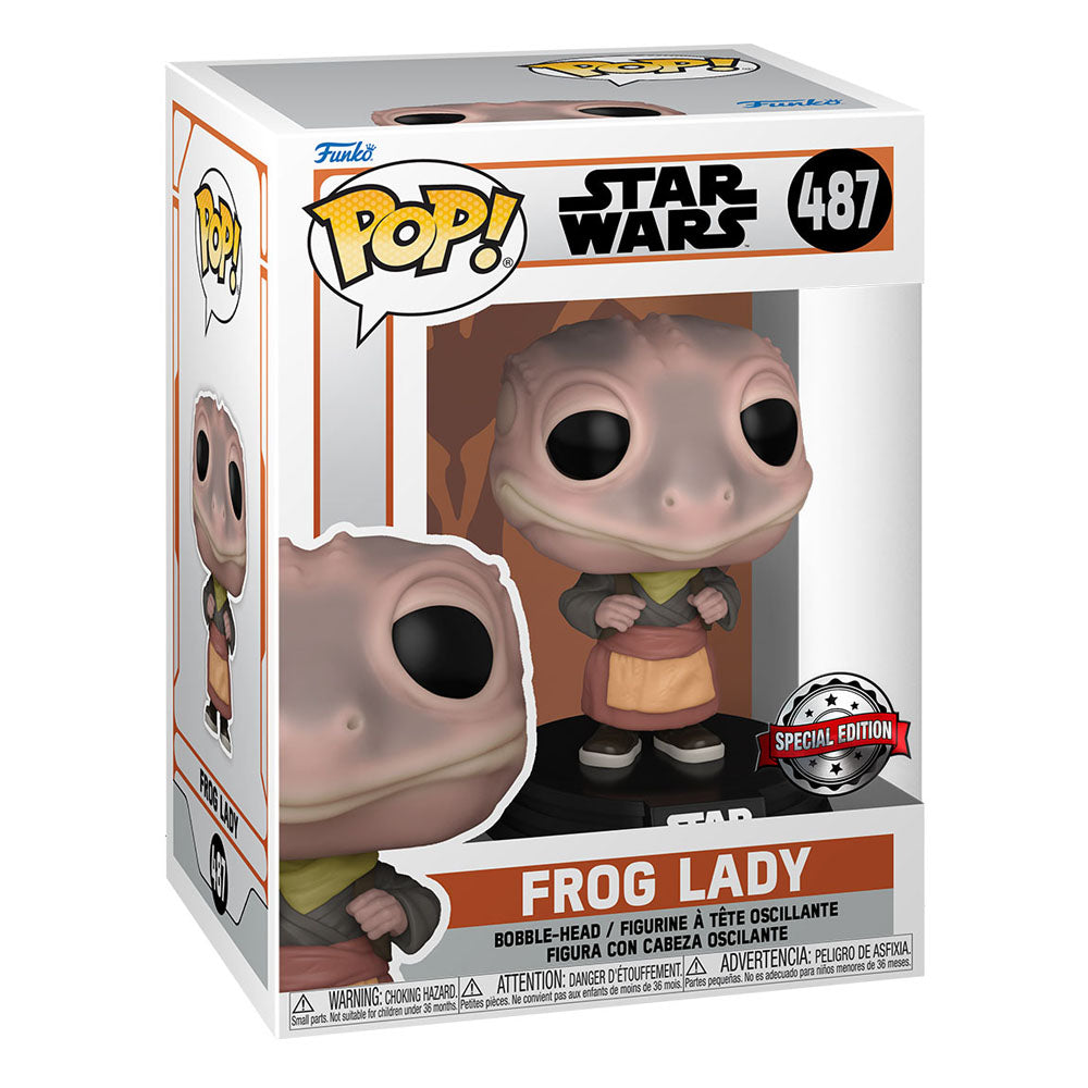Star Wars The Mandalorian POP! Vinyl Figure Frog Lady 9cm