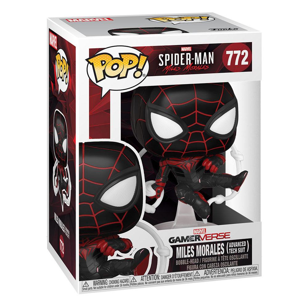 Marvel's Spider-Man POP! Games Vinyl Figure Miles Morales AT Suit 9cm