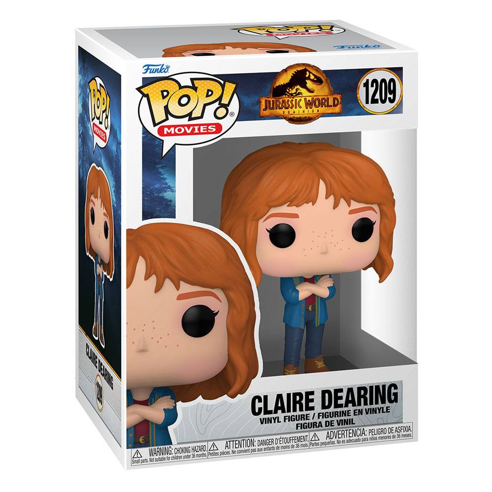 Jurassic World 3 POP! Movies Vinyl Figure Claire Dearing 9cm
