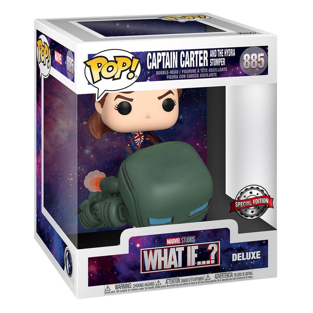 What If...? POP! Deluxe Vinyl Figure Capt. Carter & Hydro 9cm