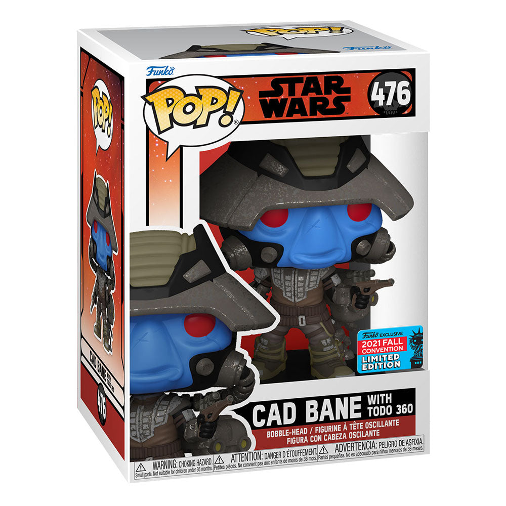 Star Wars POP! Vinyl Figure Cad Bane w/ Todo (NYCC/Fall Con.) 9cm
