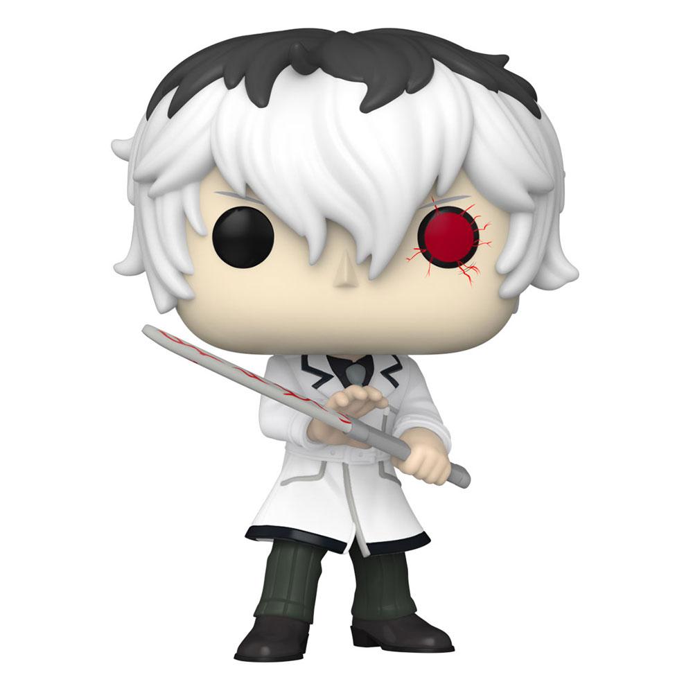 Tokyo Ghoul POP! Animation Vinyl Figure Ken Kaneki in White Outfit 9cm
