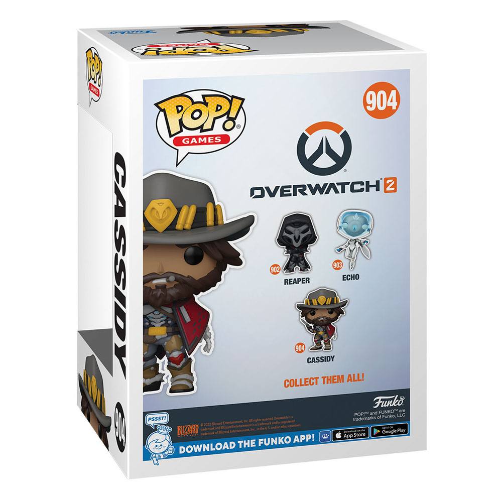 Overwatch 2 POP! Games Vinyl Figure Cassidy 9cm