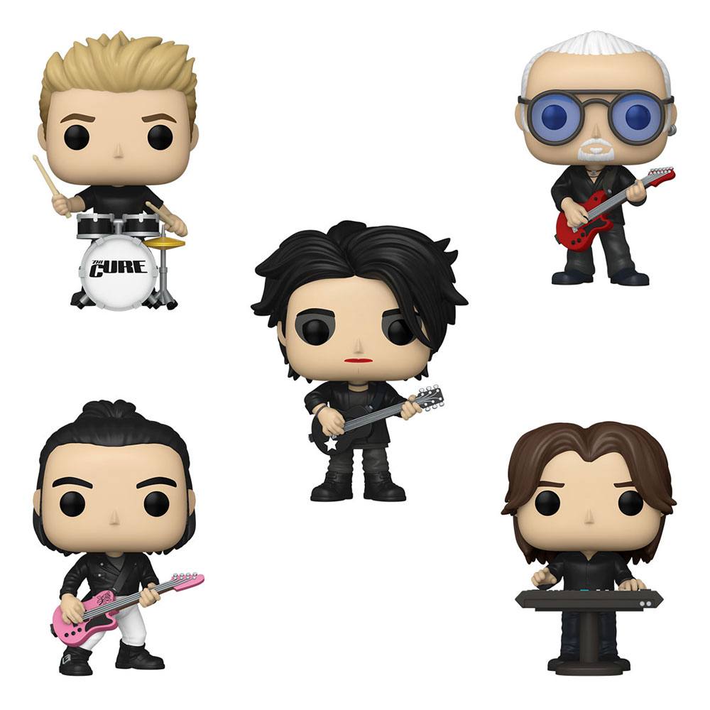 The Cure POP! Rocks Vinyl Figure 5-Pack 9cm