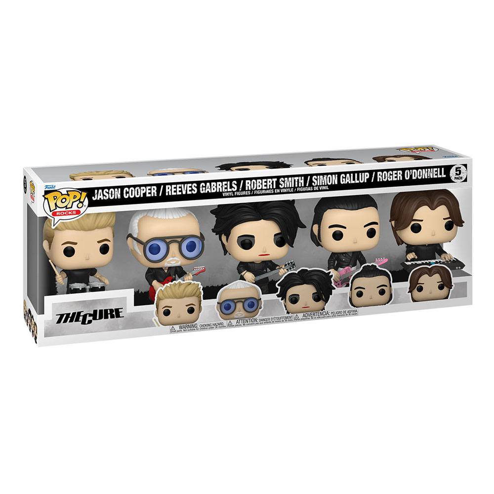 The Cure POP! Rocks Vinyl Figure 5-Pack 9cm