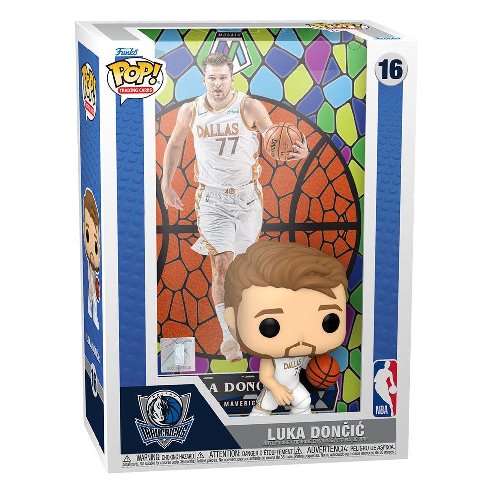 NBA POP! Trading Cards Vinyl Figure Luka D (Mosaic) 9 cm