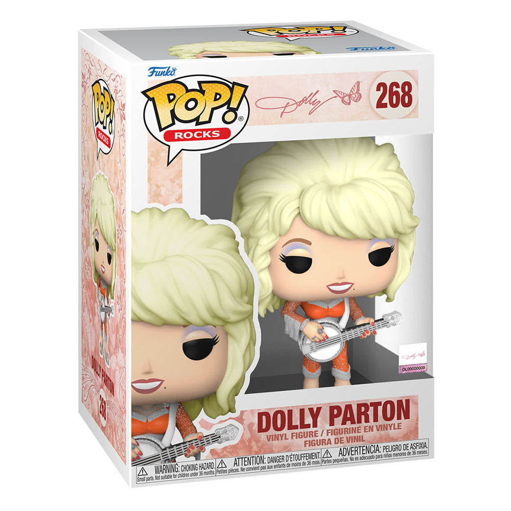 Dolly Parton POP! Rocks Vinyl Figure 9 cm