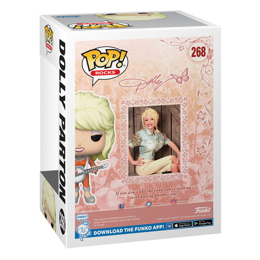 Dolly Parton POP! Rocks Vinyl Figure 9 cm