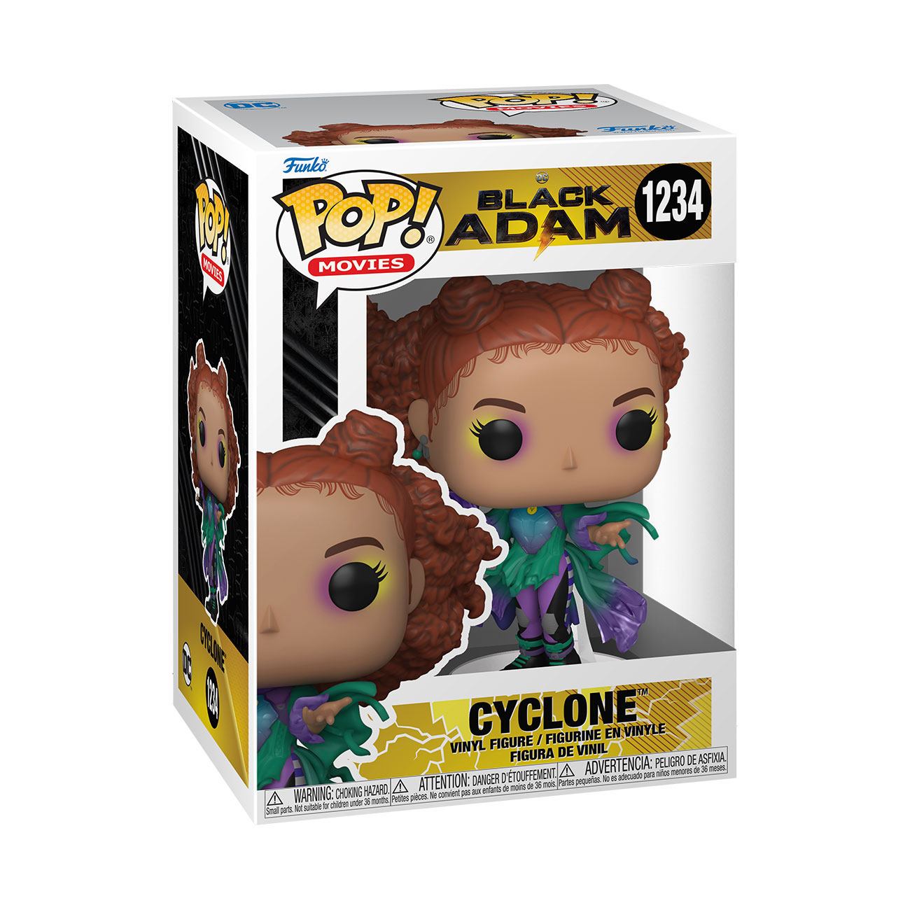 Black Adam POP! Movies Vinyl Figure Cyclone 9cm