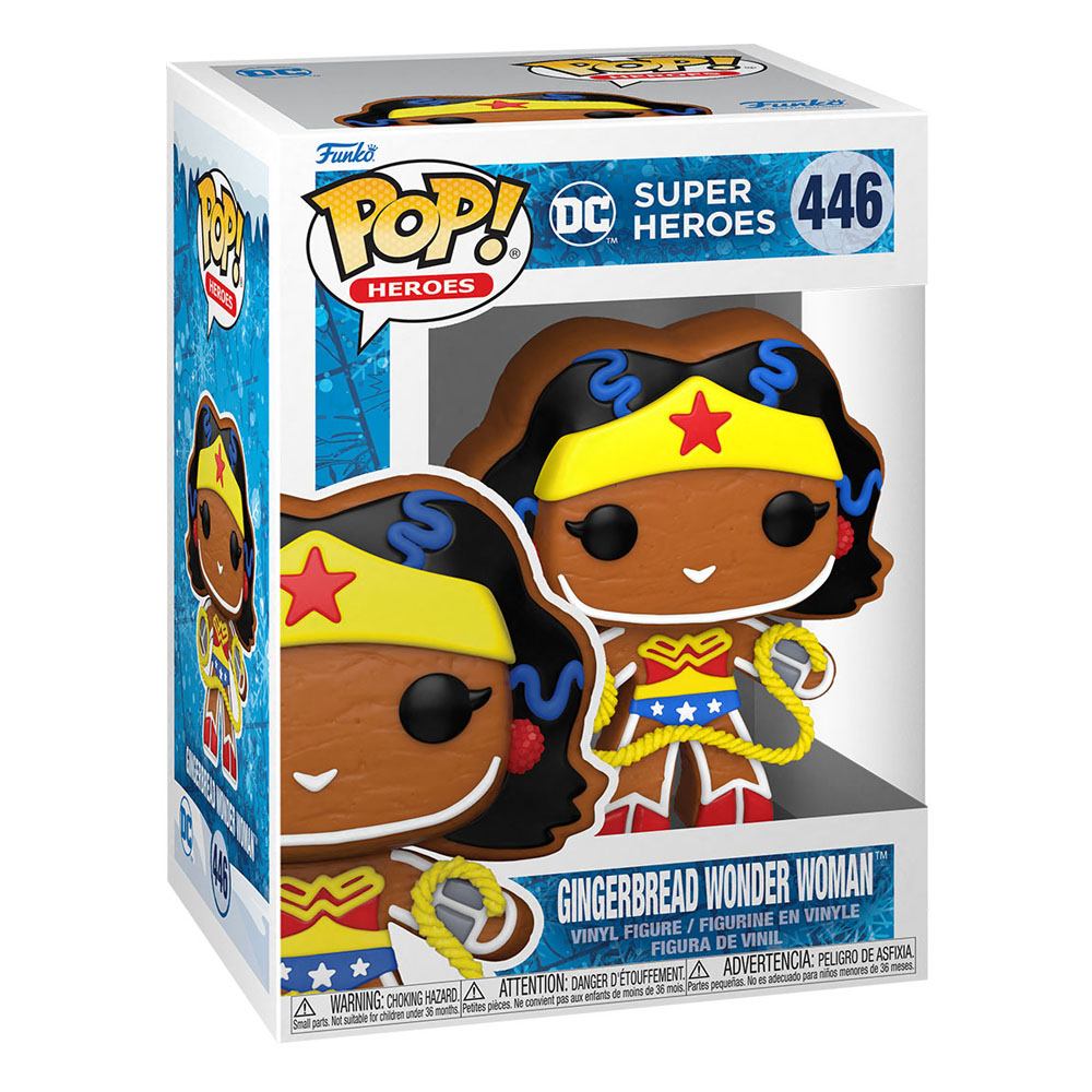 DC Comics Holiday 2022 POP! Heroes Vinyl Figure Wonder Woman 9cm
