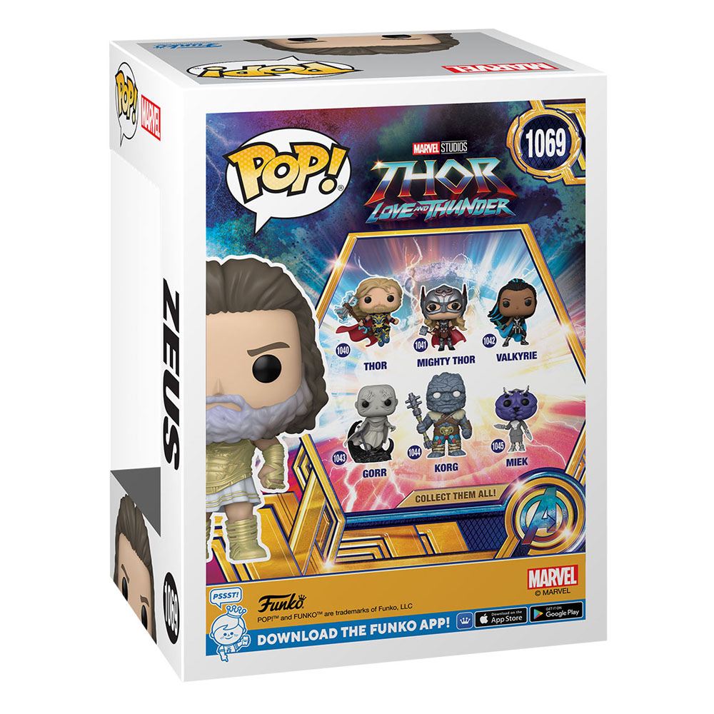Thor: Love and Thunder POP! Marvel Vinyl Figure Zeus 9cm