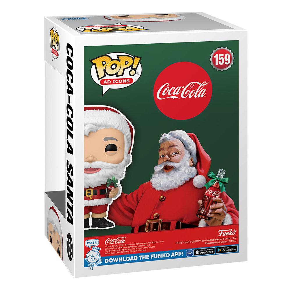 Coke POP! Ad Icons Vinyl Figure Santa 9cm