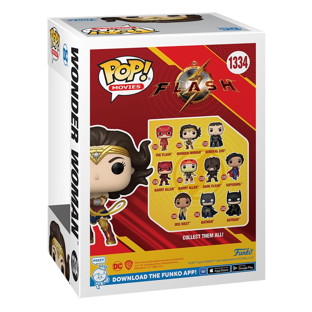 The Flash POP! Movies Vinyl Figure Wonder Woman 9 cm