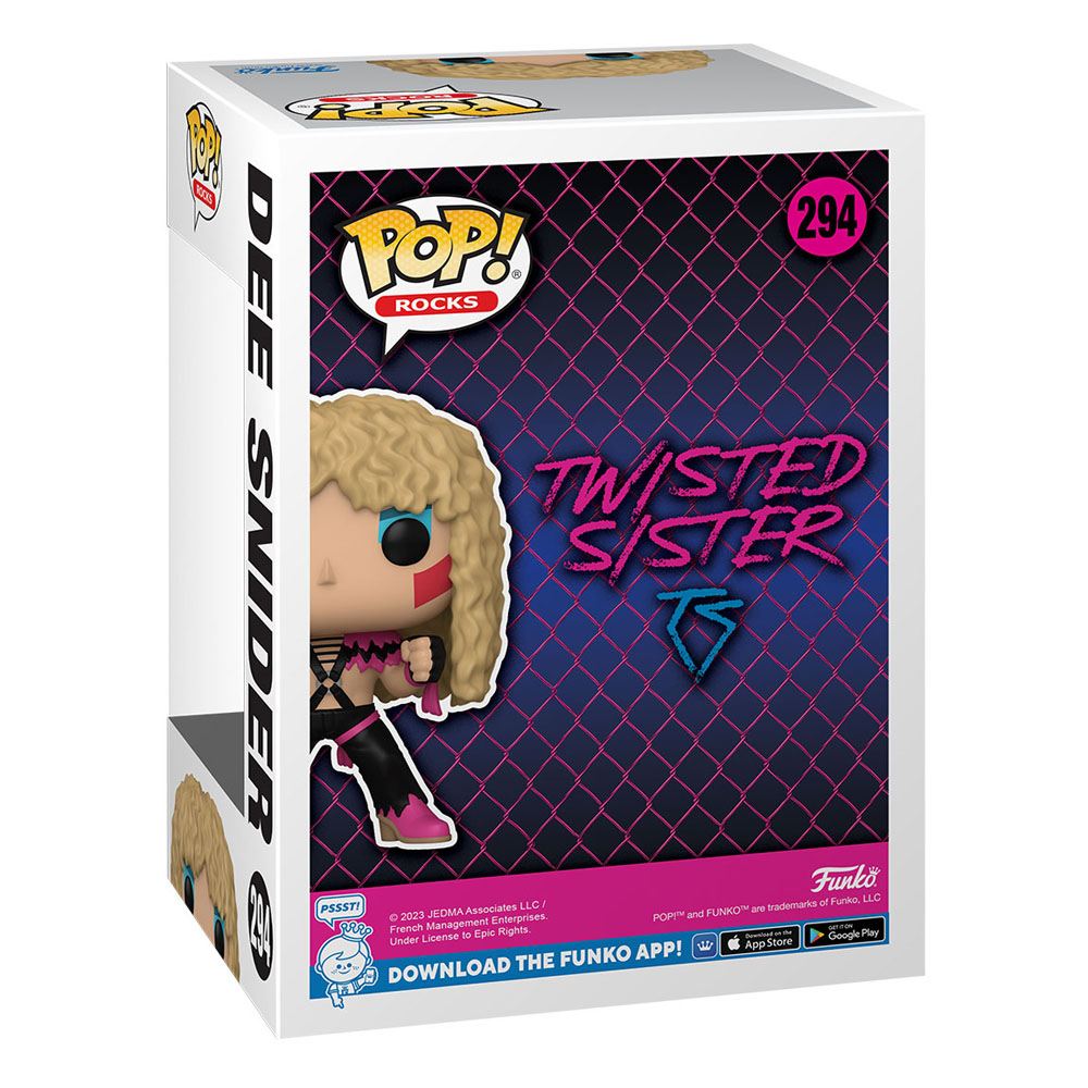 Twisted Sister POP! Rocks Vinyl Figure Dee Snider 9cm