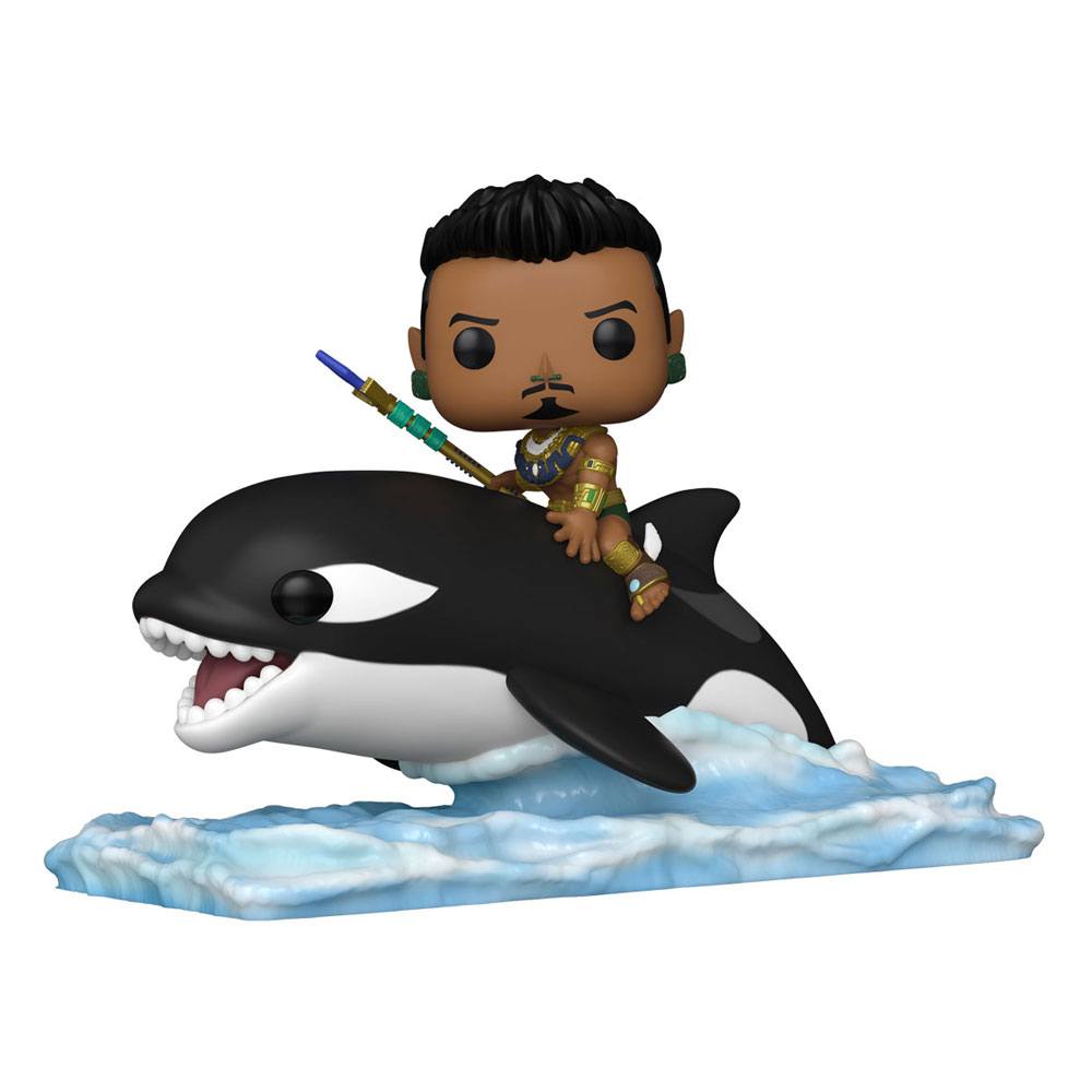 Black Panther: Wakanda Forever POP! Rides Super Deluxe Vinyl Figure Namor with Orca 15cm