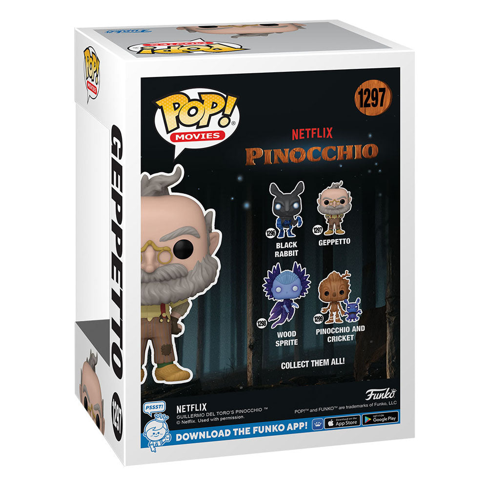 Pinocchio POP! Movies Vinyl Figure Geppeto 9cm