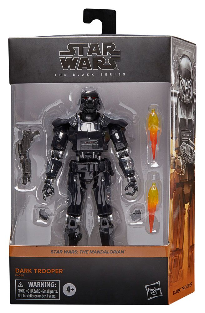 Hasbro - Star Wars - The Mandalorian Black Series - Deluxe Action Figure 2022 Dark Trooper 15 cm