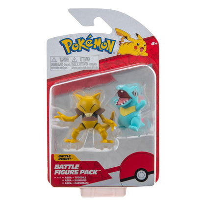 Pokémon Battle Figure 2-Pack Totodile & Abra 5cm