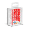 Oakie Doakie Dice D6 Dice 12 mm Translucent - Red (36)