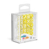 Oakie Doakie Dice D6 Dice 12 mm Translucent - Yellow (36)