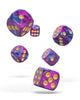 Oakie Doakie Dice D6 Dice 16 mm Gemidice - Amethyst (12)
