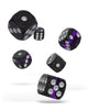 Oakie Doakie Dice D6 Dice 16 mm Enclave - Amethyst (12)