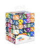 Oakie Doakie Dice D6 Dice Retail Pack 16 mm Mixed (120)