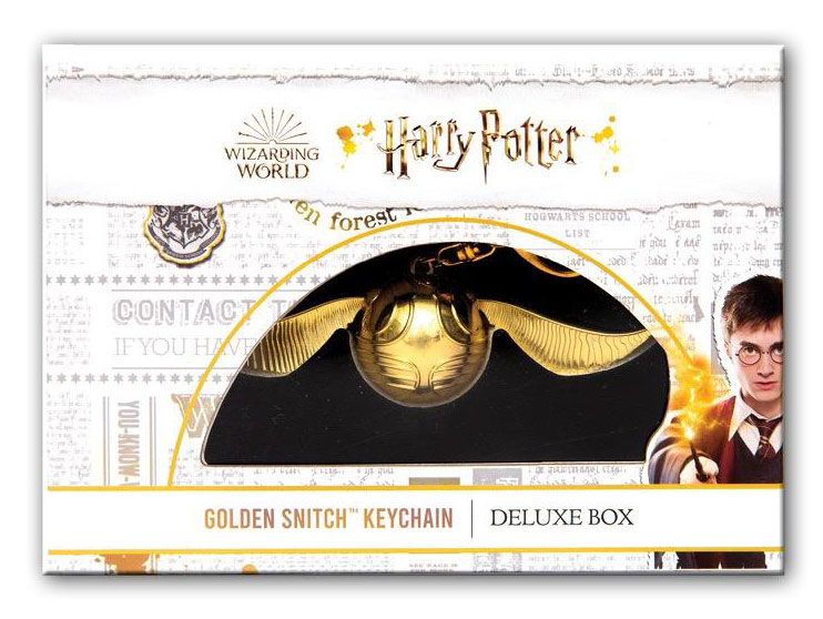 Harry Potter Keychain Golden Snitch Deluxe Box 12cm