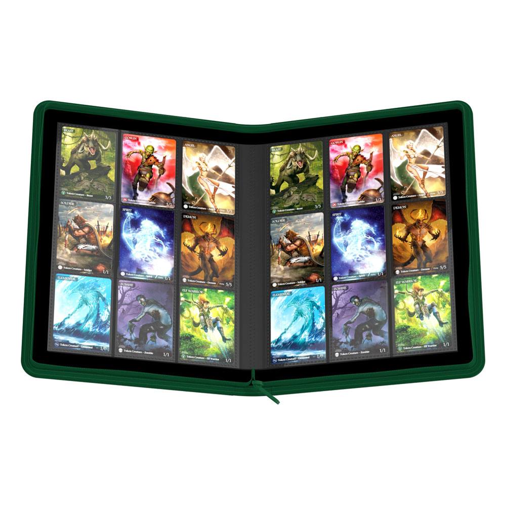 Ultimate Guard  -Zipfolio 360 - 18-Pocket XenoSkin - Green