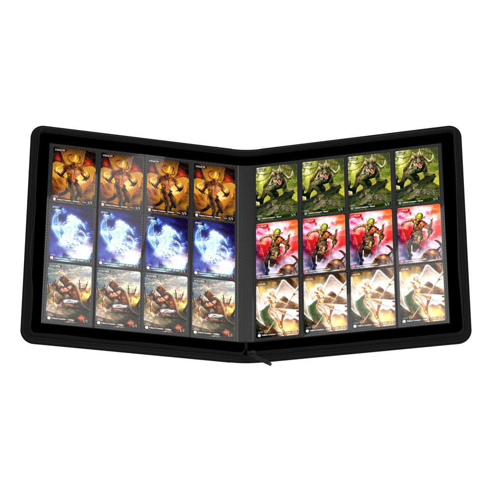 Ultimate Guard - Zipfolio 480 - 24-Pocket XenoSkin (Quadrow) - Black