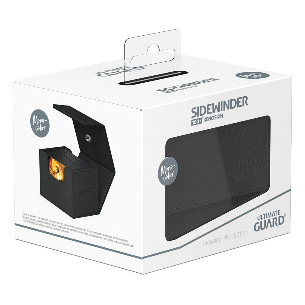 Ultimate Guard - Sidewinder 100+ XenoSkin Monocolor - Black