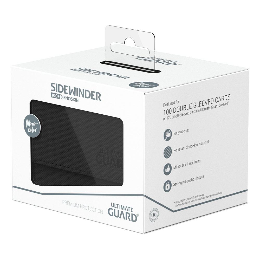 Ultimate Guard - Sidewinder 100+ XenoSkin Monocolor - Black