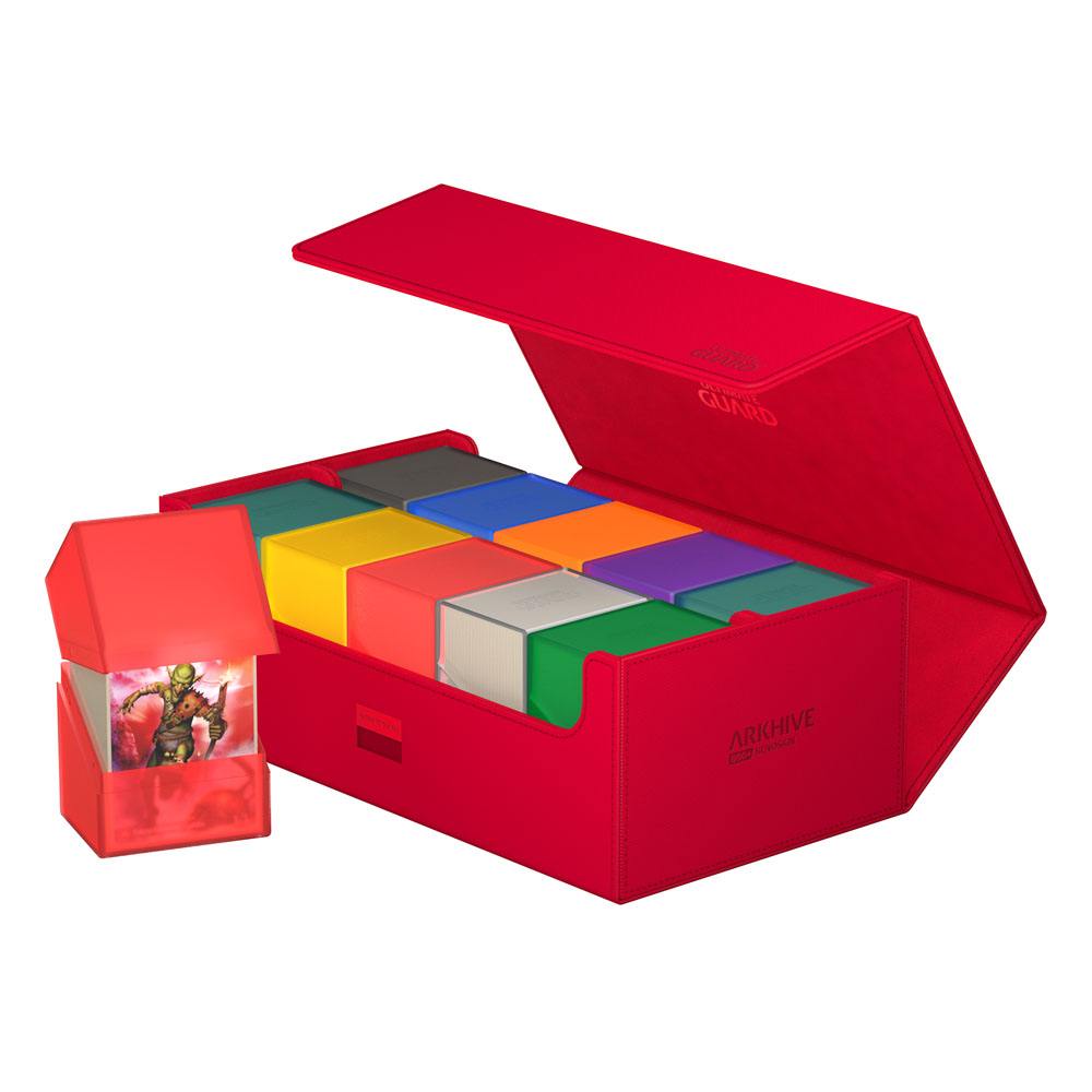 Ultimate Guard - Arkhive 800+ - XenoSkin Monocolor - Red