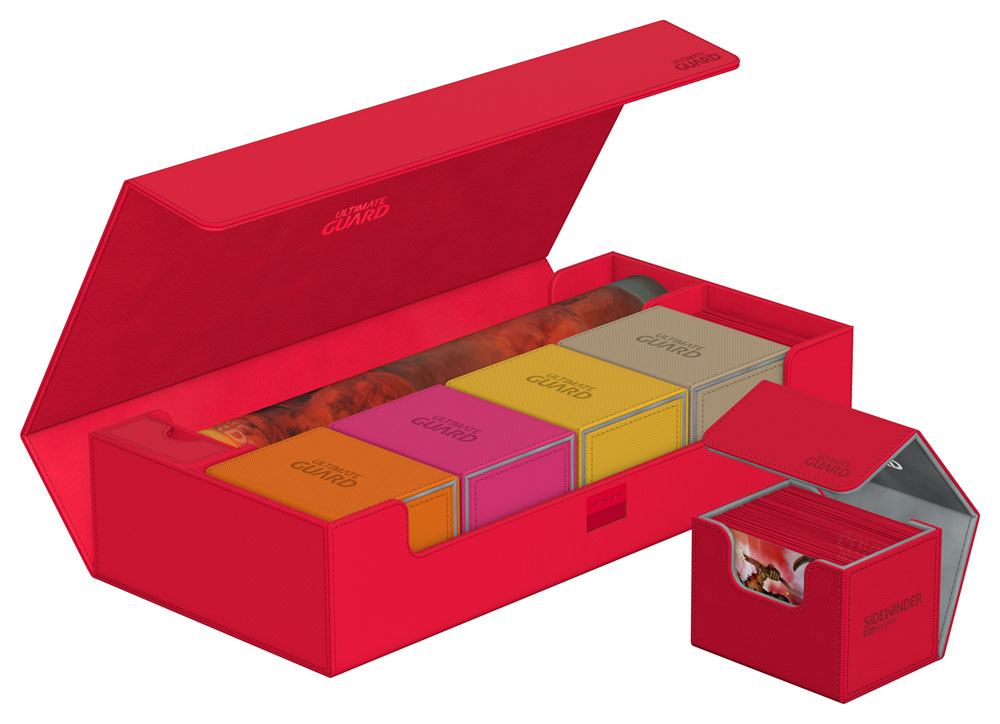 Ultimate Guard  -Superhive 550+ XenoSkin Monocolor - Red