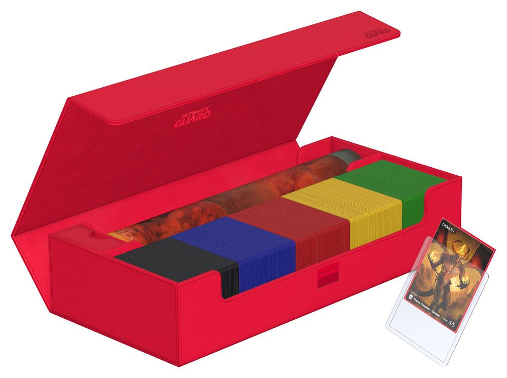 Ultimate Guard  -Superhive 550+ XenoSkin Monocolor - Red