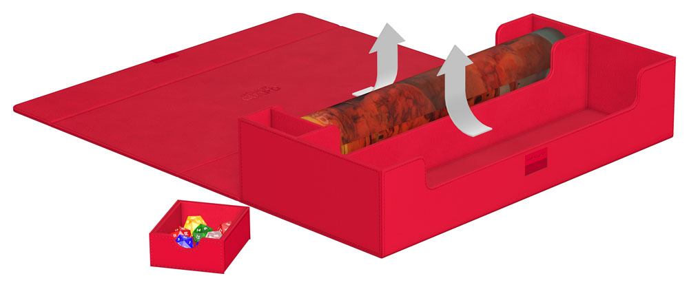 Ultimate Guard  -Superhive 550+ XenoSkin Monocolor - Red