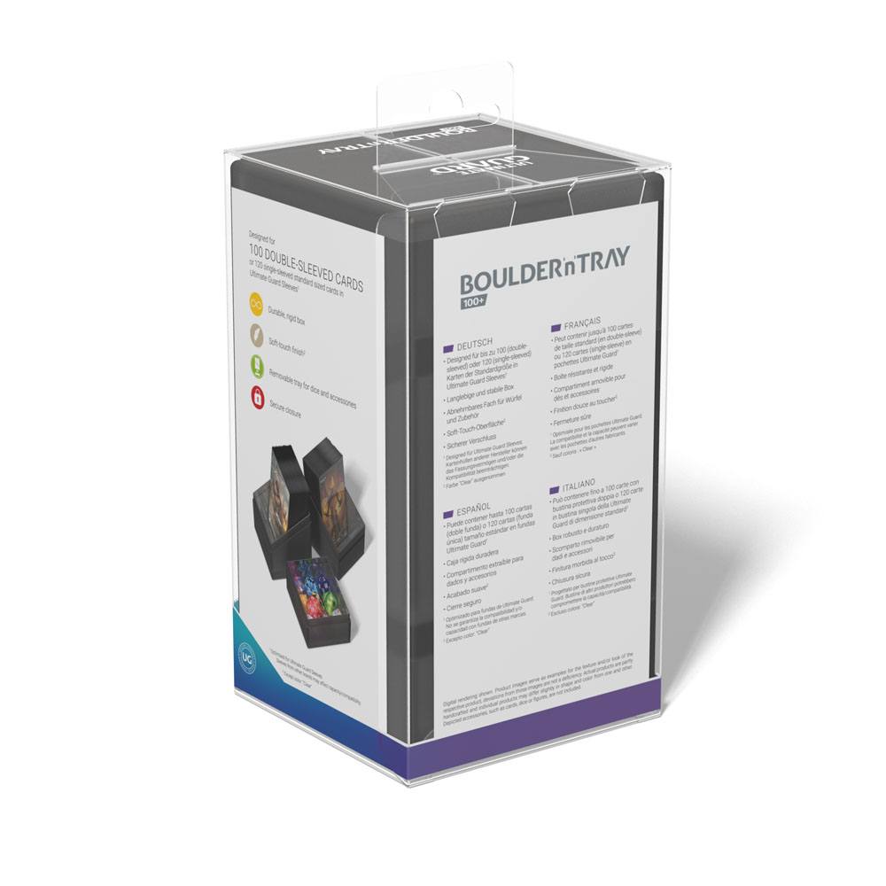 Ultimate Guard - Boulder´n´Tray 100+ - Onyx