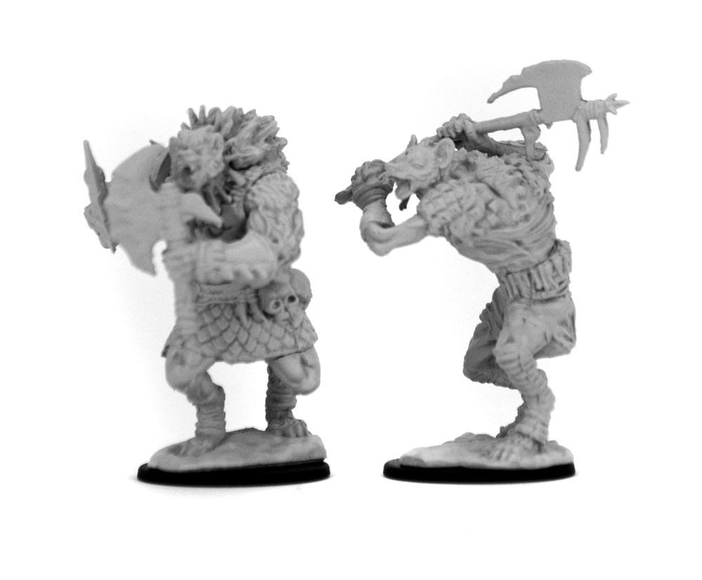 D&D Nolzur's Marvelous Miniatures Unpainted Miniatures Gnolls