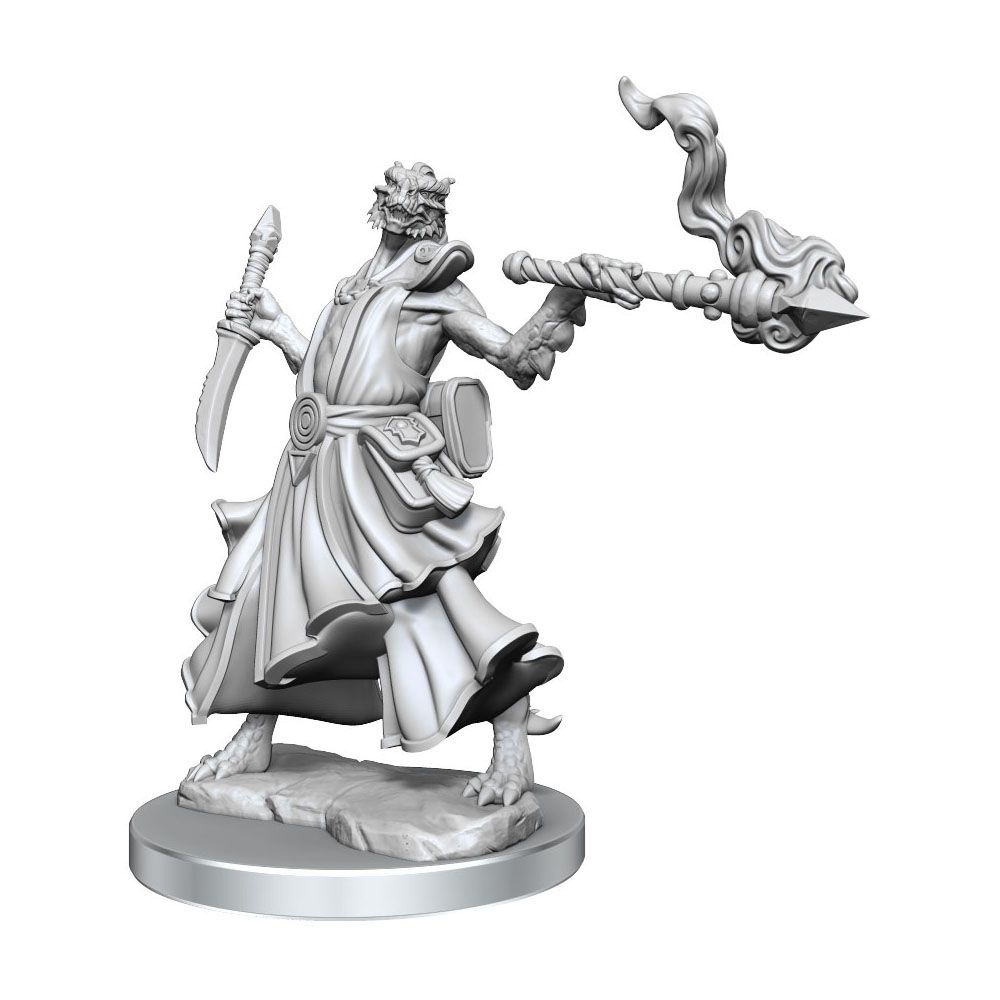 Dungeons & Dragons Frameworks Miniature Model Kit Dragonborn Sorcerer Female