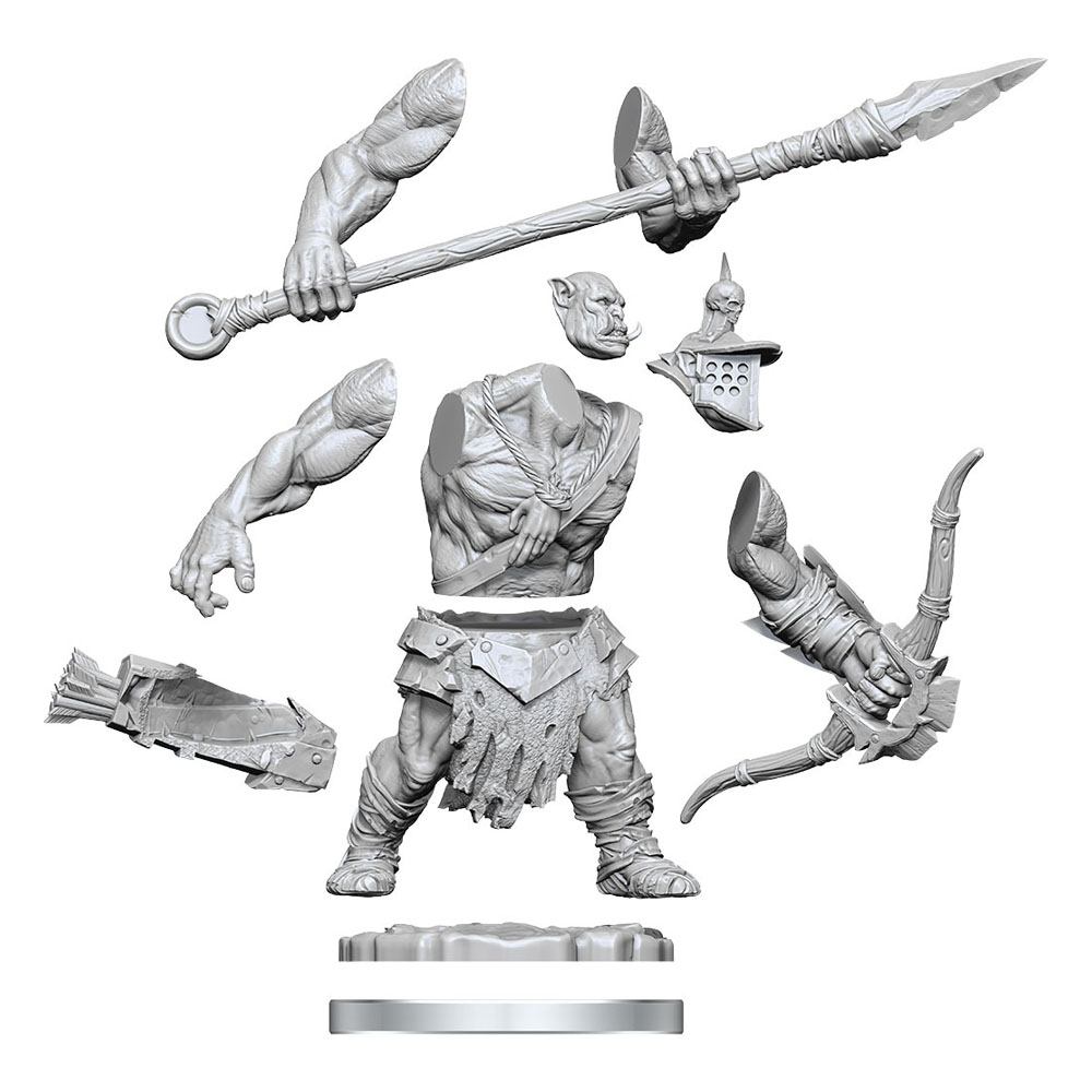 Dungeons & Dragons Frameworks Miniature Model Kit 7-Pack Orcs