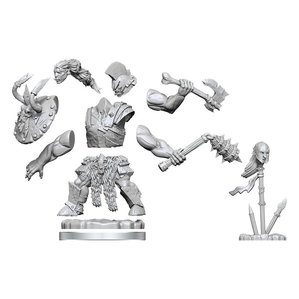 Dungeons & Dragons Frameworks Miniature Model Kit 7-Pack Orcs