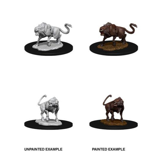 D&D Nolzur's Marvelous Miniatures Unpainted Miniatures Leucrotta