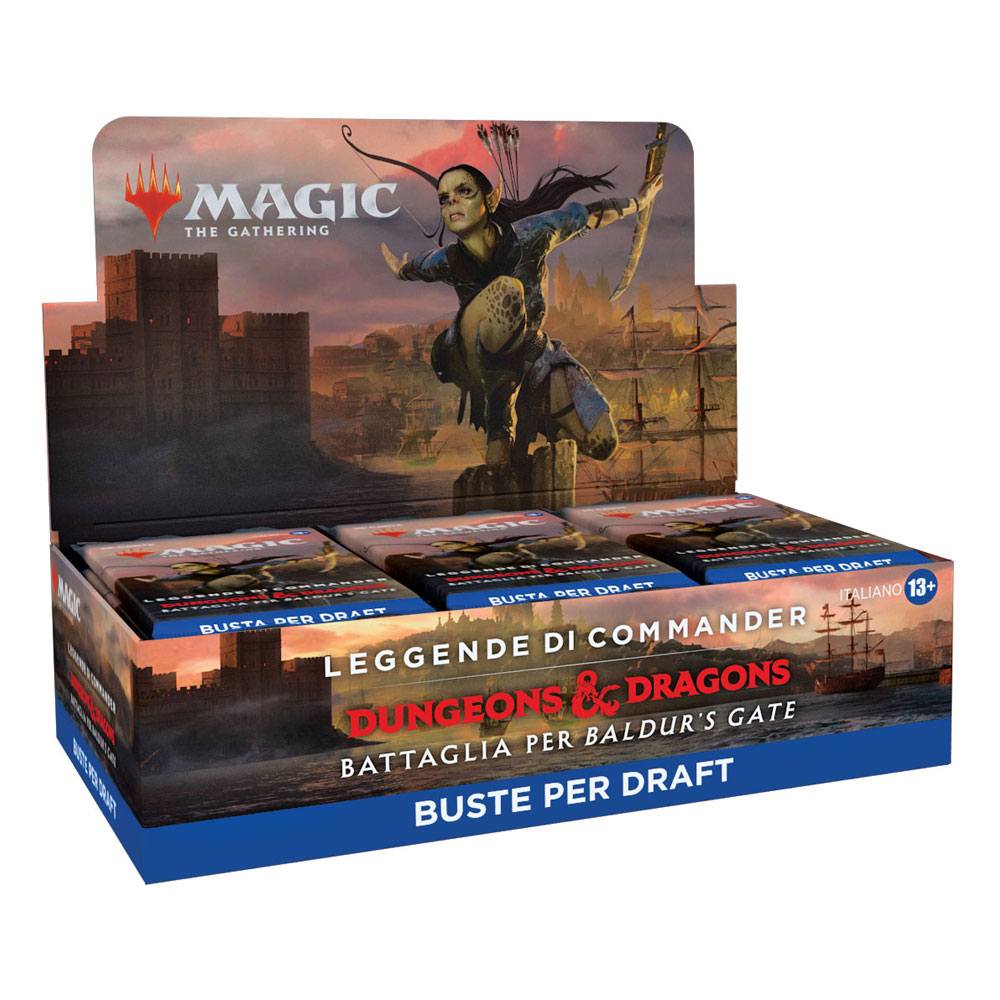 Magic the Gathering Commander Legends Dungeons & Dragons Battle for Baldur's Gate Draft Booster Display (24) EN