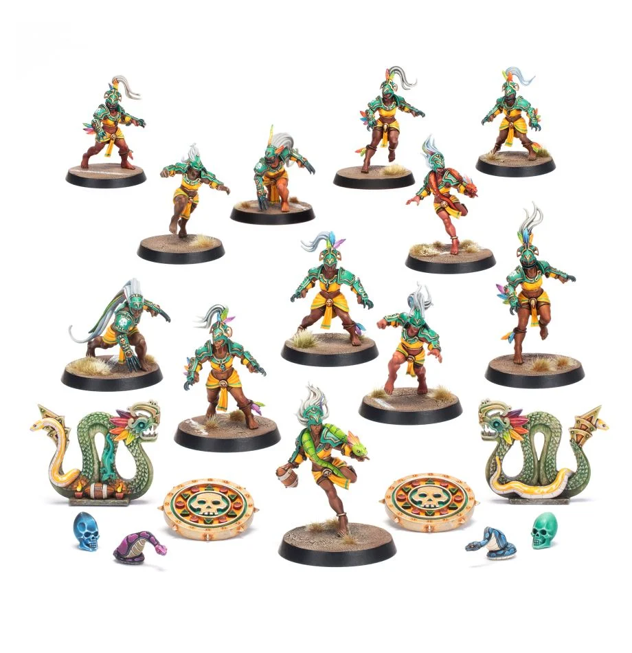 Blood Bowl - Amazon Blood Bowl Team: Kara Temple Harpies