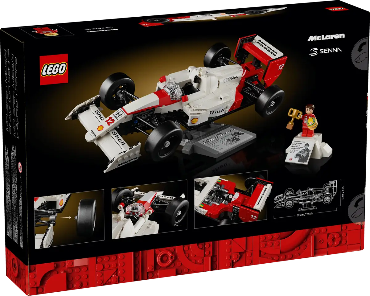 LEGO - Icons - 10330 McLaren MP4/4 e Ayrton Senna