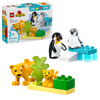 LEGO - DUPLO - 10442 Famiglie di animali: pinguini e leoni